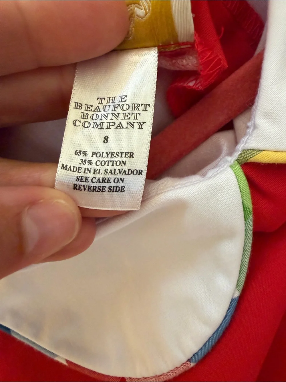 The Beaufort Bonnet Company bright red